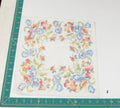 Floral vintage handkerchief - h0706