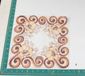 Floral vintage handkerchief - h0714