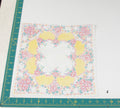 Floral vintage handkerchief - h0721