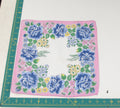 Floral vintage handkerchief - h0728