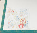 Floral vintage handkerchief - h0735