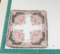 Floral vintage handkerchief - h0740