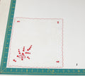Heart/Valentines vintage handkerchief - h0013