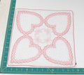 Heart/Valentines vintage handkerchief - h0070