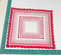 Heart/Valentines vintage handkerchief - h0081