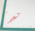 Heart/Valentines vintage handkerchief - h0083