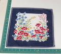 Floral vintage handkerchief - h0144