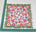 Floral vintage handkerchief - h0145