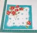 Floral vintage handkerchief - h0147
