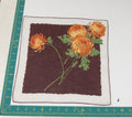 Floral vintage handkerchief - h0148