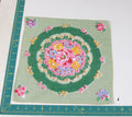 Floral vintage handkerchief - h0151