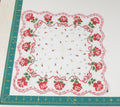 Floral vintage handkerchief - h0156