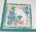 Floral vintage handkerchief - h0157