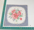 Floral vintage handkerchief - h0164
