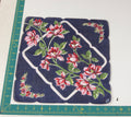 Floral vintage handkerchief - h0167