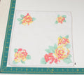 Floral vintage handkerchief - h0169