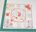 Floral vintage handkerchief - h0172