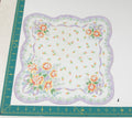 Floral vintage handkerchief - h0173