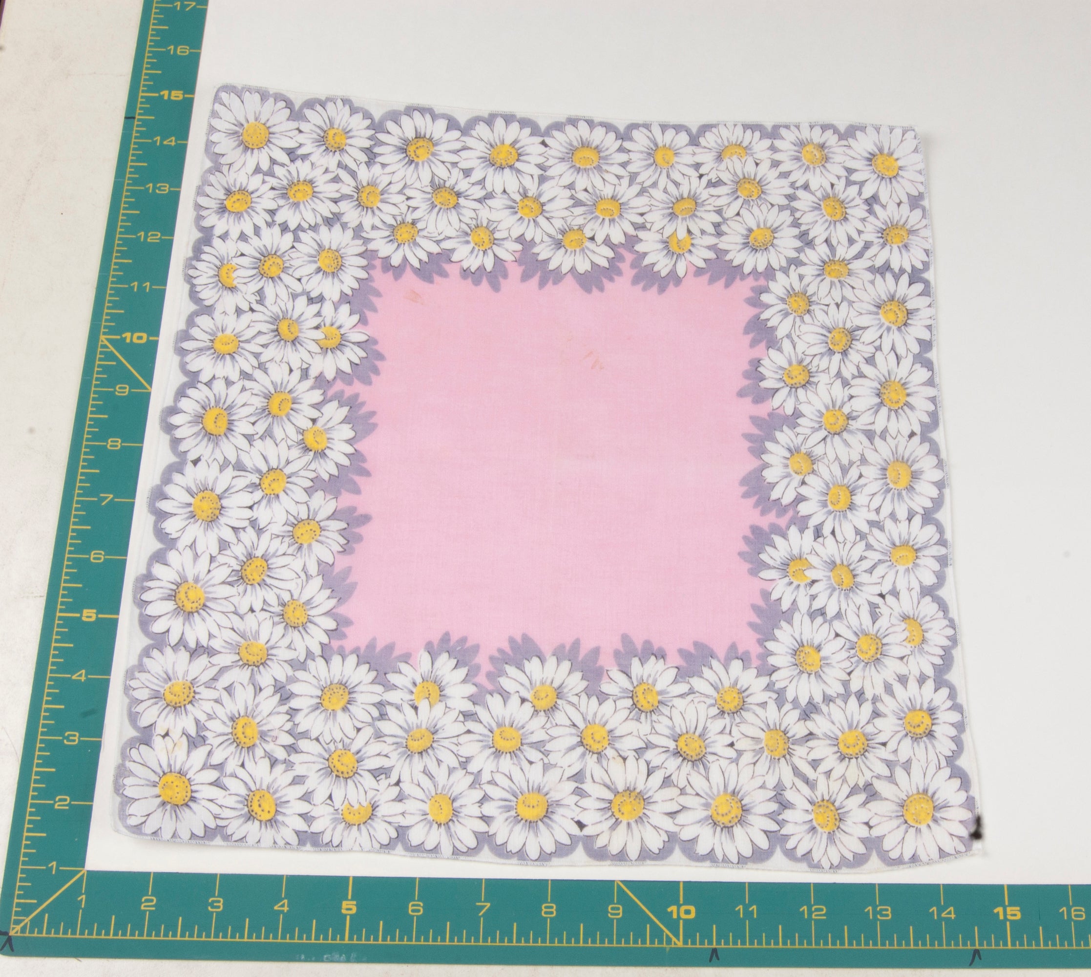 Floral vintage handkerchief - h0176