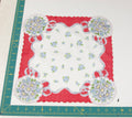 Floral vintage handkerchief - h0177