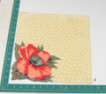 Floral vintage handkerchief - h0180