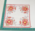 Floral vintage handkerchief - h0185