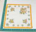 Floral vintage handkerchief - h0186