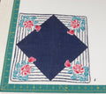 Floral vintage handkerchief - h0190