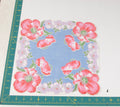Floral vintage handkerchief - h0192