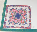 Floral vintage handkerchief - h0194