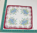 Floral vintage handkerchief - h0197
