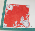 Floral vintage handkerchief - h0199
