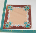 Floral vintage handkerchief - h0202