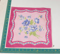 Floral vintage handkerchief - h0204