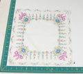 Floral vintage handkerchief - h0207