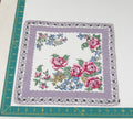 Floral vintage handkerchief - h0209