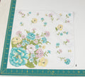 Floral vintage handkerchief - h0210