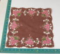 Floral vintage handkerchief - h0211