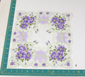 Floral vintage handkerchief - h0217