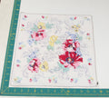 Floral vintage handkerchief - h0220