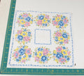 Floral vintage handkerchief - h0222
