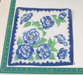 Floral vintage handkerchief - h0228