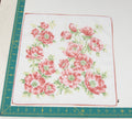 Floral vintage handkerchief - h0231