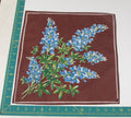 Floral vintage handkerchief - h0235