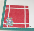 Floral vintage handkerchief - h0238