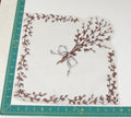Floral vintage handkerchief - h0241