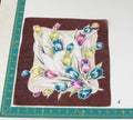 Floral vintage handkerchief - h0243