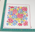 Floral vintage handkerchief - h0248