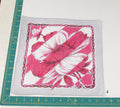 Floral vintage handkerchief - h0251
