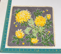 Floral vintage handkerchief - h0252